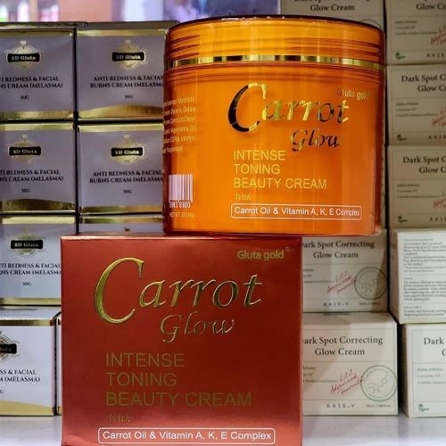 Gluta Carrot Glow Intense Toning Beauty Cream