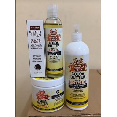 American Dream 4 in 1 cocoa butter set