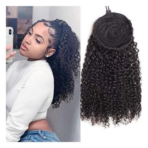 Kinky Curly Fashion Kinky Curly Drawstring Ponytail Extension Hair