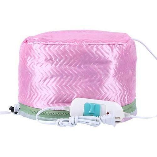 Heat Cap Hair Deep Conditioning - Heating Thermal Steamer Cap Electric Hot Treatment Cap for Natural Black Afro Hair Heated Hair Care Spa Hat for Home Use with 2 Mode Temperature Control