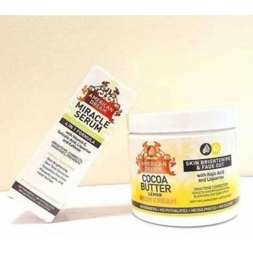 American Dream Coco Butter Lemon Cream +serum