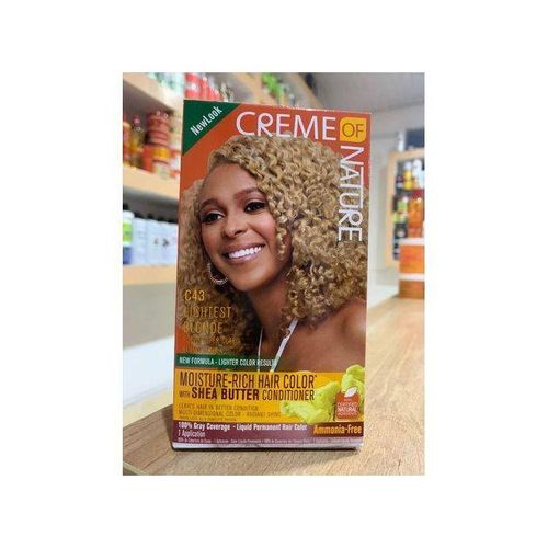 Creme Of Nature C43 LIGHTEST BLONDE MOISTURE RICH HAIR COLOUR