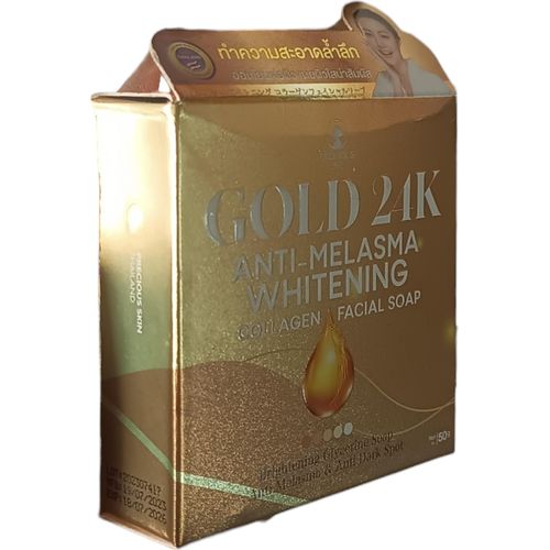 Precious Skin Gold 24K Anti-Melasma Whıtening Collagen Facial Soap
