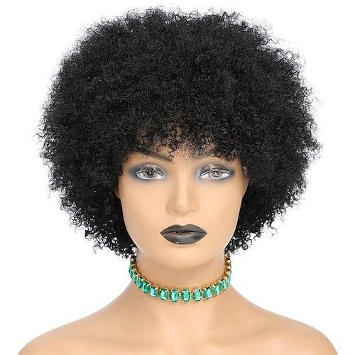 Black Afro wig