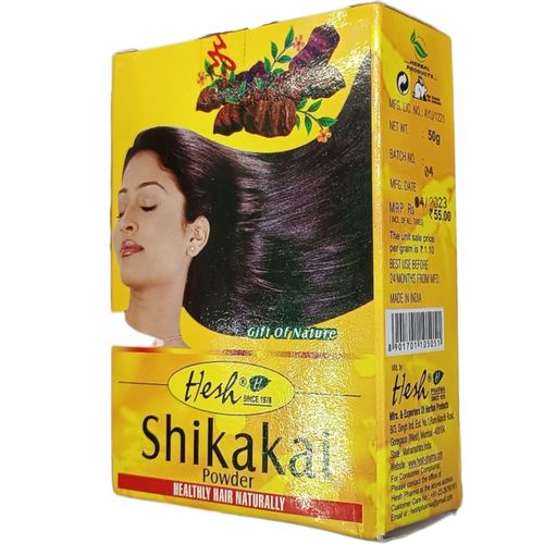 Hesh SHIKAKAI POWDER Healthy Hair Naturally FRAYING BREAKAGE SPLIT ENDS WEAKNESS