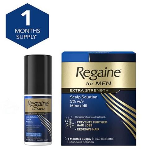 Regaine For Men Extra Strength Hair Regrowth Solution 60ml
