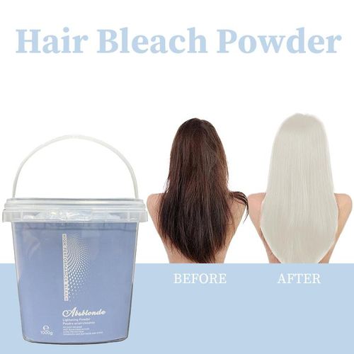 1000g HAIR LIGHTENER- Blue Bleaching Powder Bucket- DUST FREE Hair Lightening Powder For Home And Salon Use