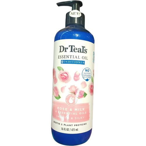 Dr Teal'S Rose & Milk Hair Conditioner SMOOTH & SILKY BIOTIN