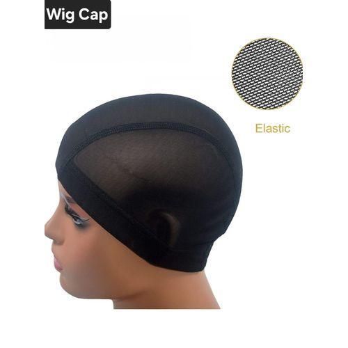 3PCS Black Stretchy Wig Cap