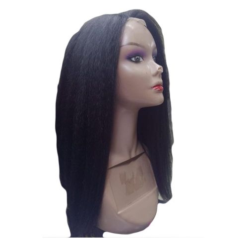 Glueless Full Lace Front Straight Human Hair Wig
