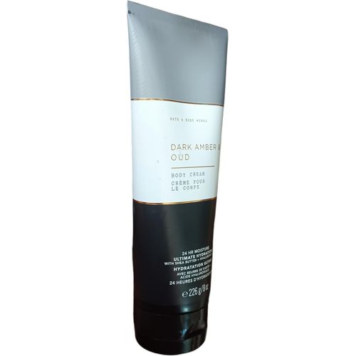 Bath & Body Works Dark Amber & Oud BODY CREAM Ultimate Hydration With Shea Butter & Hyaluronic Acid nk