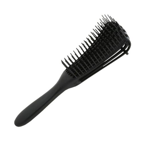 Plastic Anti-static Detangling Hair Comb-black
