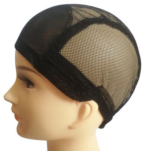 Wig Cap Elastic Breathable Lace Mesh Net Weaving Cap Adjust