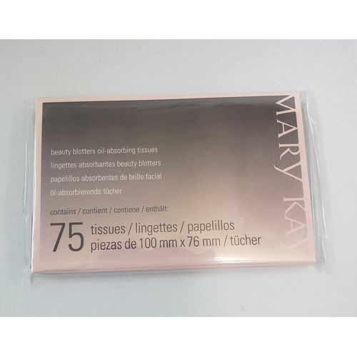 Mary Kay Beauty Blotters Oil-Absorbing Tissues pk. / 75 tissues