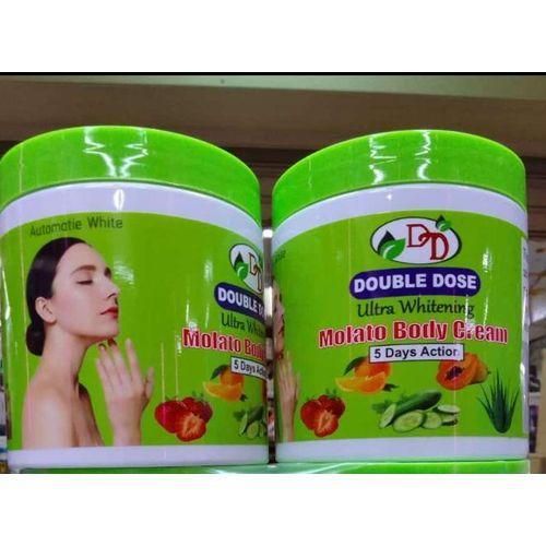 Molato Double Dose Ultra whitening body cream Clears acne, pimples,Stretch Marks,Sunburn