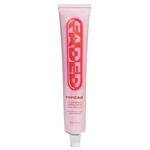 FADED TOPICALS Brightening & Clearing Serum With Niacinamide & TXA. Remove Dark Spots, Post-Breakout Marks, Scars, Fades Discolorations, Hydrates, Brightens, Even Skin Tone & Texture And Smooths