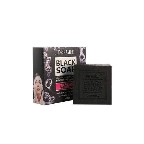 Dr. Rashel Charcoal Skin Moisturizer Acne Treatment Face Deep Cleansing And Oil Control Black Soap Bar