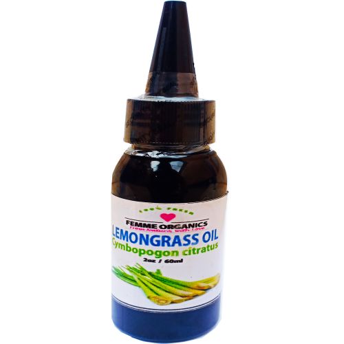 Femme Organics Lemongrass Oil (Cymbopogon Citratus)