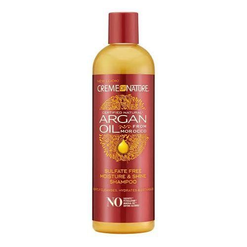 Creme Of Nature Sulfate Free Moroccan Argan Oil Moisture Shampoo