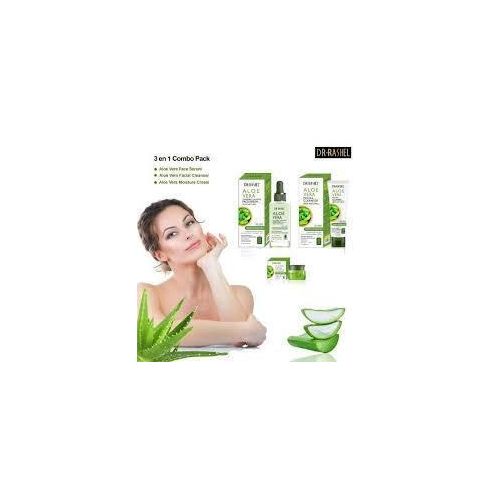 DR RASHEL Aloe Vera 3 IN 1 Combo(Face Serum,Cleanser & Cream)