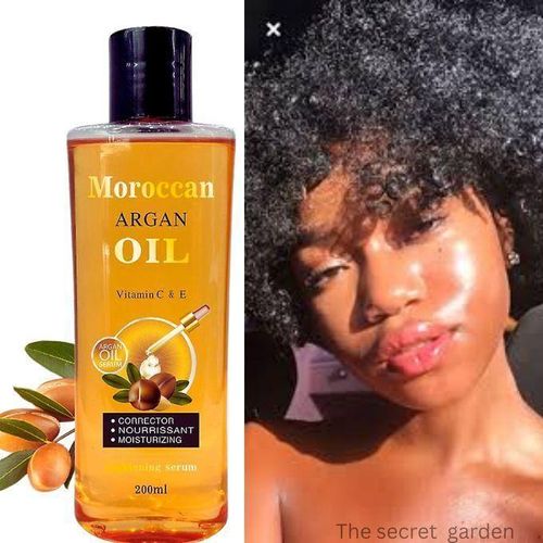 DR MEINAIER moroccan argan oils serums Organic oil of Morocco Penetrating hair oil Deep Moisturizing for dry, damaged & coarse hair cold pressed for hair, face and body