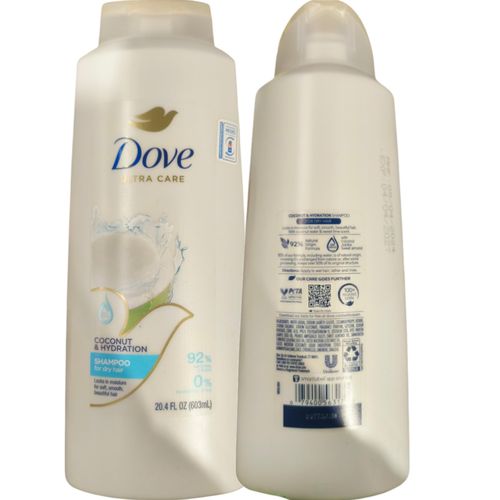 Dove Ultra Care Coconut & Hydration Shampoo For Dry Hair nk