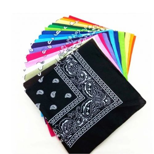 12pcs Assorted Bandanas Headband Scarf Headwrap