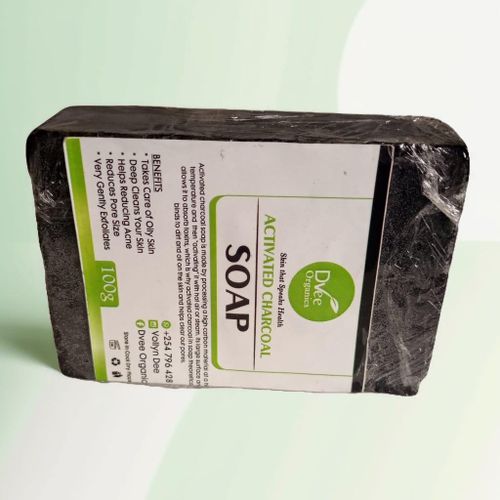 Dvee Organics Activated Charcoal Soap - Detoxifying Oily Skin Soap
