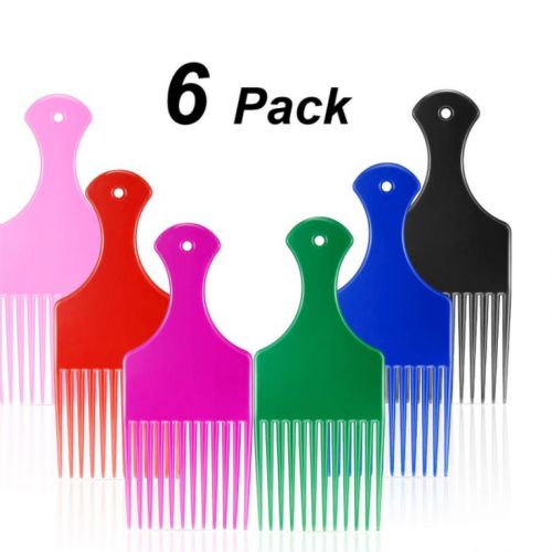 Afro HHair Pick-afro Pick Comb-black Metal