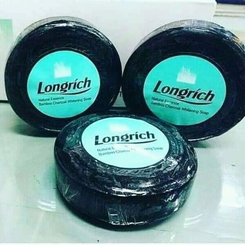 Longrich Bamboo Charcoal Whitening Soap 3PCS