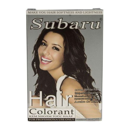 Subaru Hair Dye Creme With Protin Conditioner-Natural Black