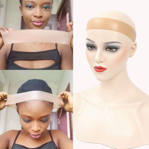 3pcs Non-Slip Wig Fix Head Band Reusable No Glue Comfort Fix