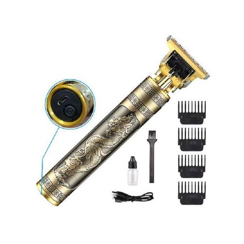 Vintage T9 Professional Hair Trimmer Clipper RECHARGABLE Guide Combs