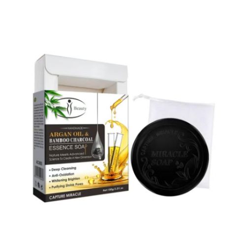 Miracle Argan Capture Oil & Bamboo Charcoal Essence Soap