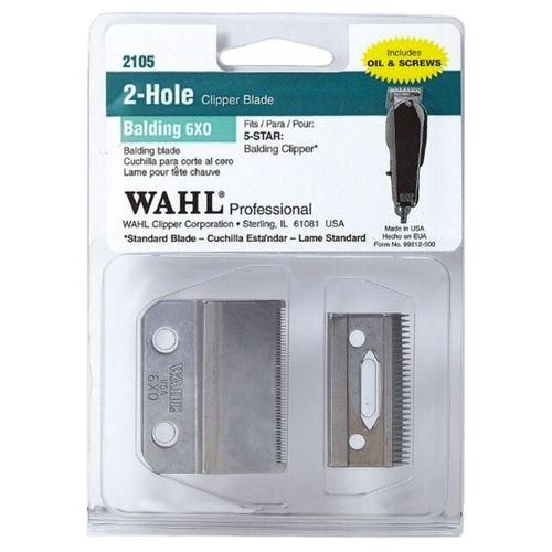 Wahl Balding Blades Professional Balding Clipper 5 Stars Electric Shaver Blades + Oil