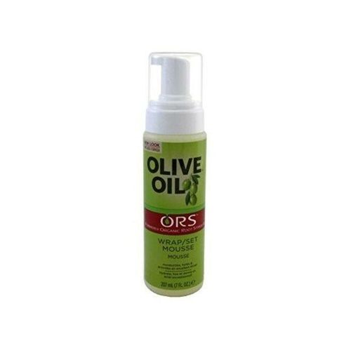 Organic Root Simulator (ORS) Olive Oil Wrap/Set Mousse that Moisturizes, holds & adds volume