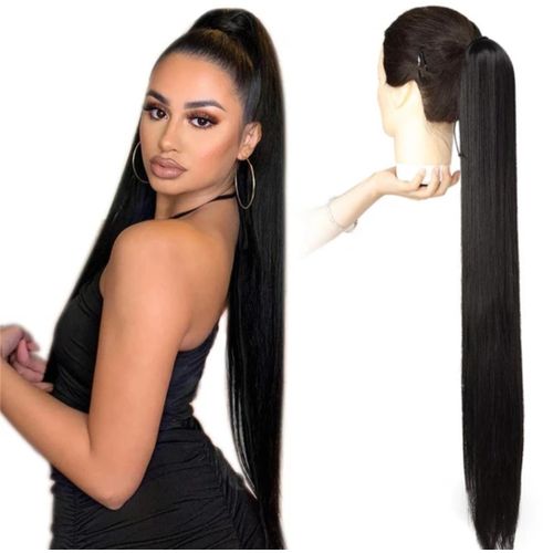 LARGE Brazilian Ponytail Extension Tangle Free + Free Gift