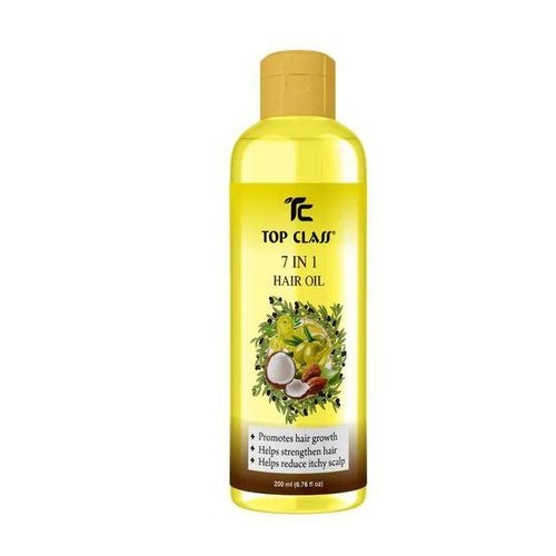 Top Class 7 in 1 Hair Oil Infusion of 7 oils into one sensational hair oil.