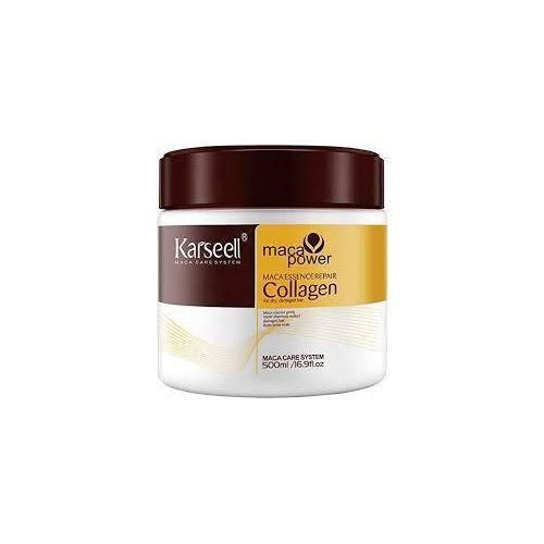 Karseell Maca Power Essence Repair Collagen Hair Mask - Deep Conditioning Treatment for Dry & Damaged Hair (500ml)