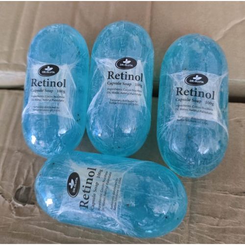 Dr. Gluta Retinol Capsule Soap".