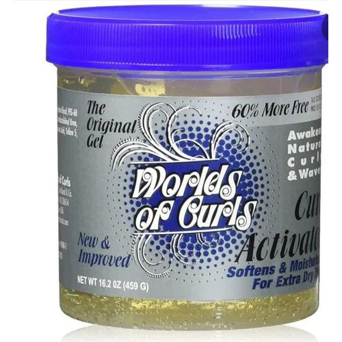 World of Curls Curl Activator Original Gel For soften &moisturizes for Extra dry Hair