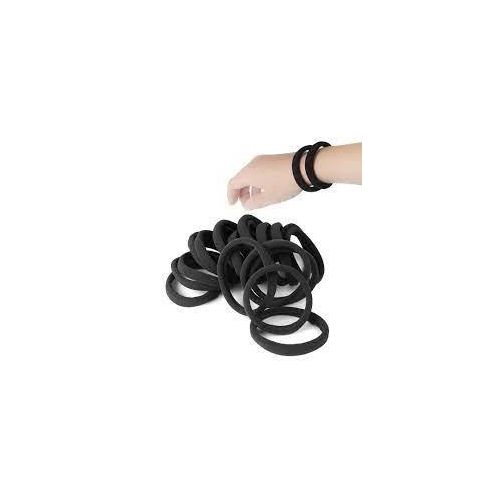 Black Pony Tail Hair Bands / Hair Ties - 30pcs