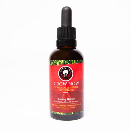 Born2Fro Grow Now Power of 12 Herbal Hair Growth Oil