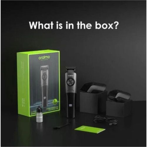 Oraimo PERSONAL TRIMMER For ALL personal hair trimming Kinyozi Smart Trimmer Multi-functional With 4 Guided Combs For Hair or Beards & Personal USE