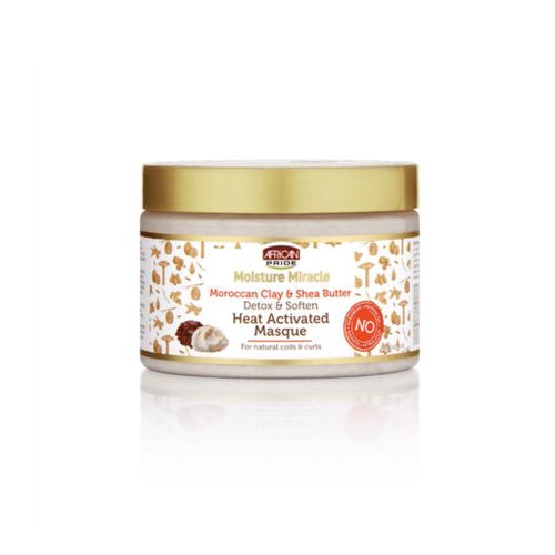 AFRICAN PRIDE Moisture Miracle Moroccan Clay & Shea Butter Masque 340g