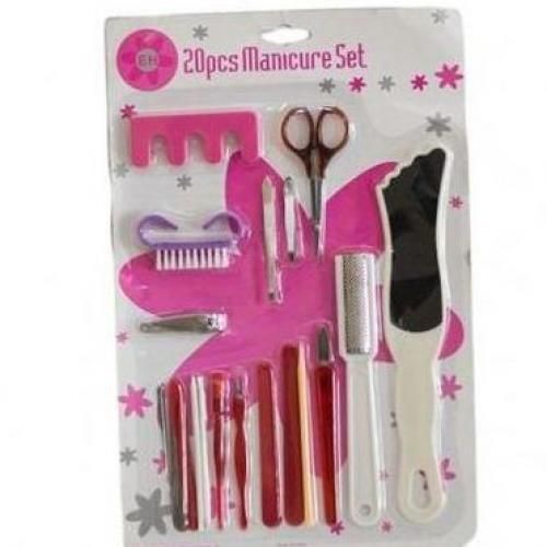 Manicure Pedicure Set -20pcs Kit
