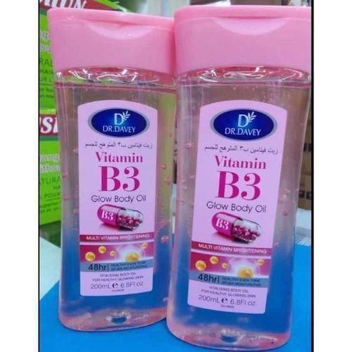 Dr. Davey Vitamin B3 Body Oil for Health Body Glow-200ml