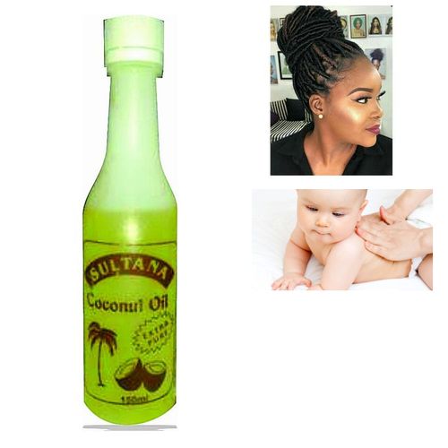 SULTANA Coconut Oil 150ml For Hair & Skin Care