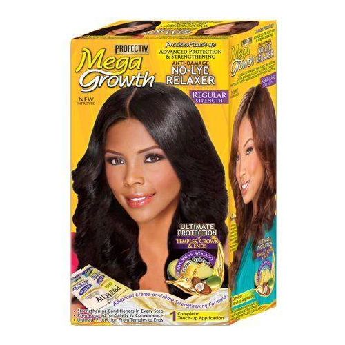 Mega Growth No-lye Relaxer Salon Pack 1 Touch Ups Regular