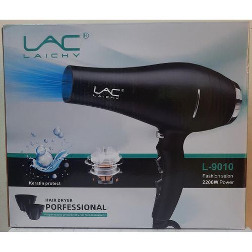 Lac Commercial Hot & Cold Hair Blow Dry Machine.L-9010 Hair Dryer + combs